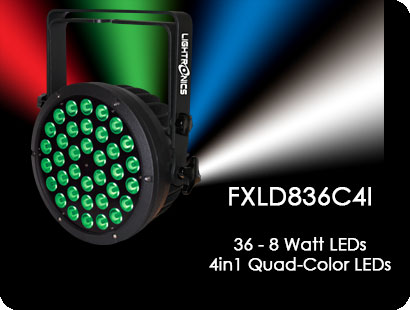 FXLD836C4I LED PAR Lighting Fixture