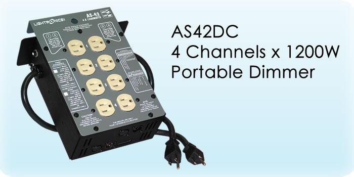 Portable Dimmers - AS Series AS42DC