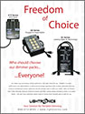 Freedom of Choice - Portable Dimmers