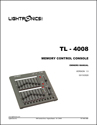 TL4008 Lighting Control Console