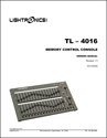 TL4016 Lighting Control Console