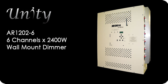 AR1202-6  Wall Mount Architectural Dimmer